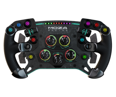 Moza Racing GS V2P Steering Wheel Faux Leather
