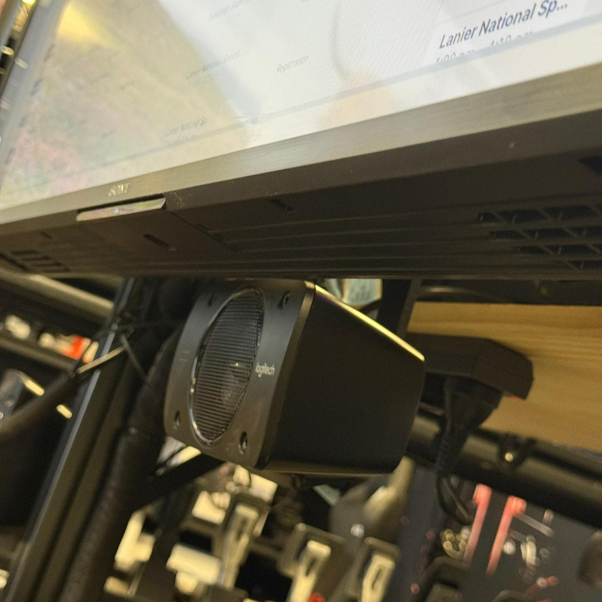 Logitech Z906 Sim Racing Cockpit Mounts