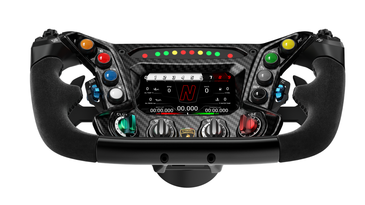 MOZA Racing Automobili Lamborghini Squadra Corse Essenza SCV12 Sim-Racing Steering Wheel