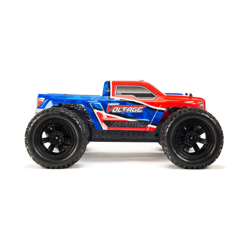 ARRMA - 1/10 GRANITE VOLTAGE 2WD BRUSHED MEGA MONSTER TRUCK RTR - RED/BLUE