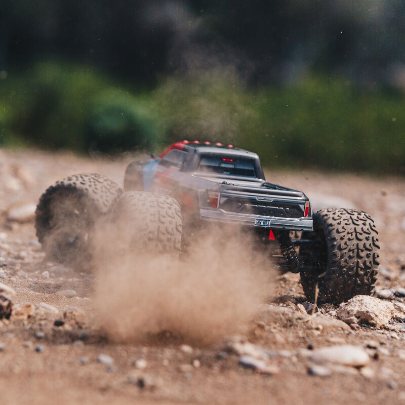 ARRMA - 1/10 GRANITE VOLTAGE 2WD BRUSHED MEGA MONSTER TRUCK RTR - RED/BLACK