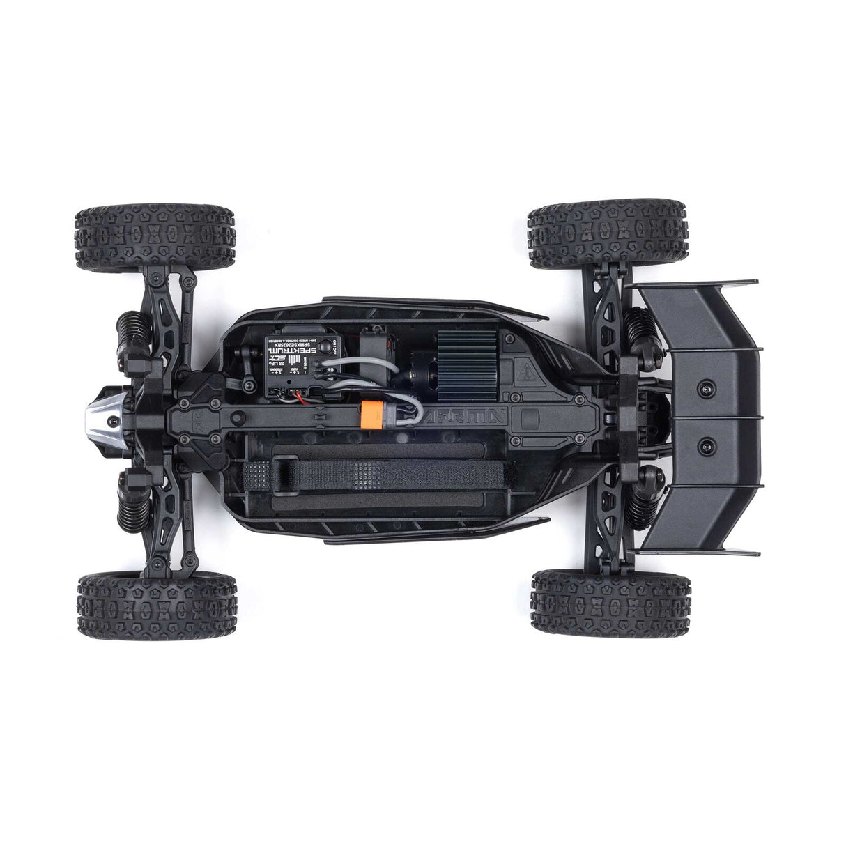 ARRMA - TYPHON GROM MEGA 380 BRUSHED 4X4 SMALL SCALE BUGGY RTR WITH BATTERY & CHARGER - BLUE/SILVER