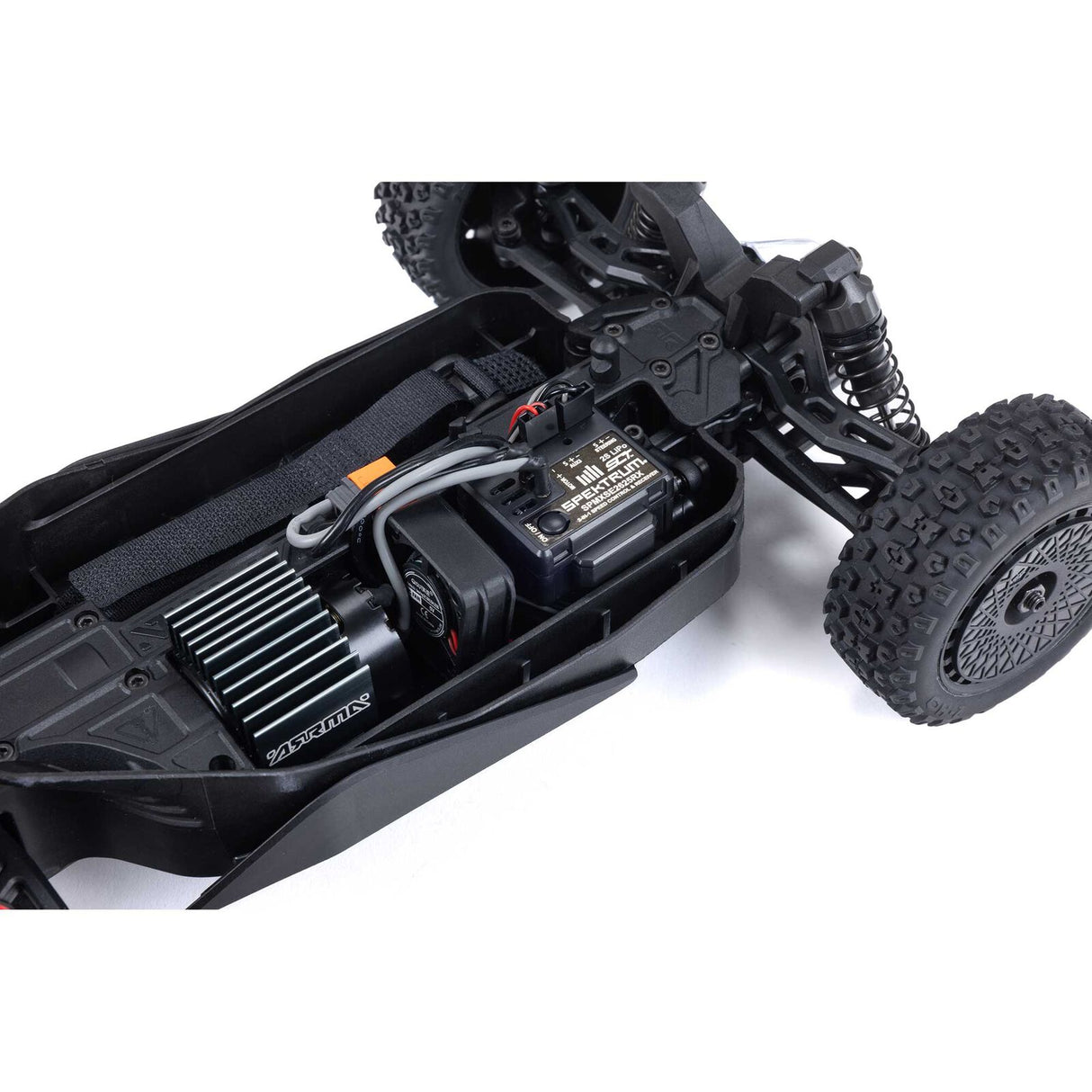 ARRMA - TYPHON GROM MEGA 380 BRUSHED 4X4 SMALL SCALE BUGGY RTR WITH BATTERY & CHARGER - BLUE/SILVER