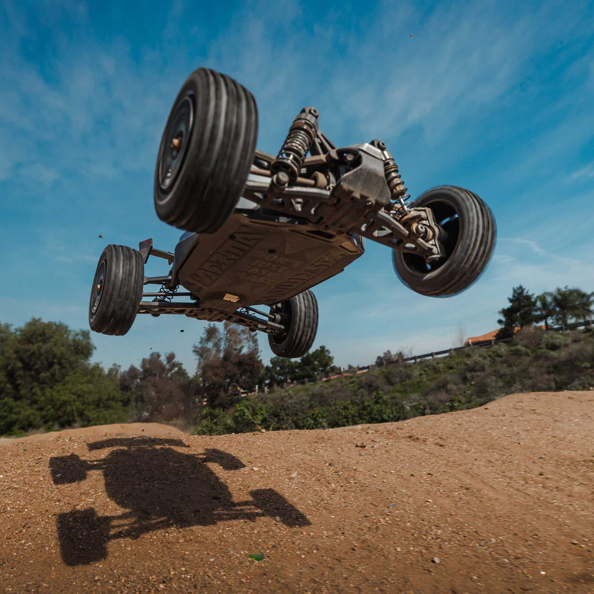 ARRMA - TYPHON GROM MEGA 380 BRUSHED 4X4 SMALL SCALE BUGGY RTR WITH BATTERY & CHARGER - BLUE/SILVER