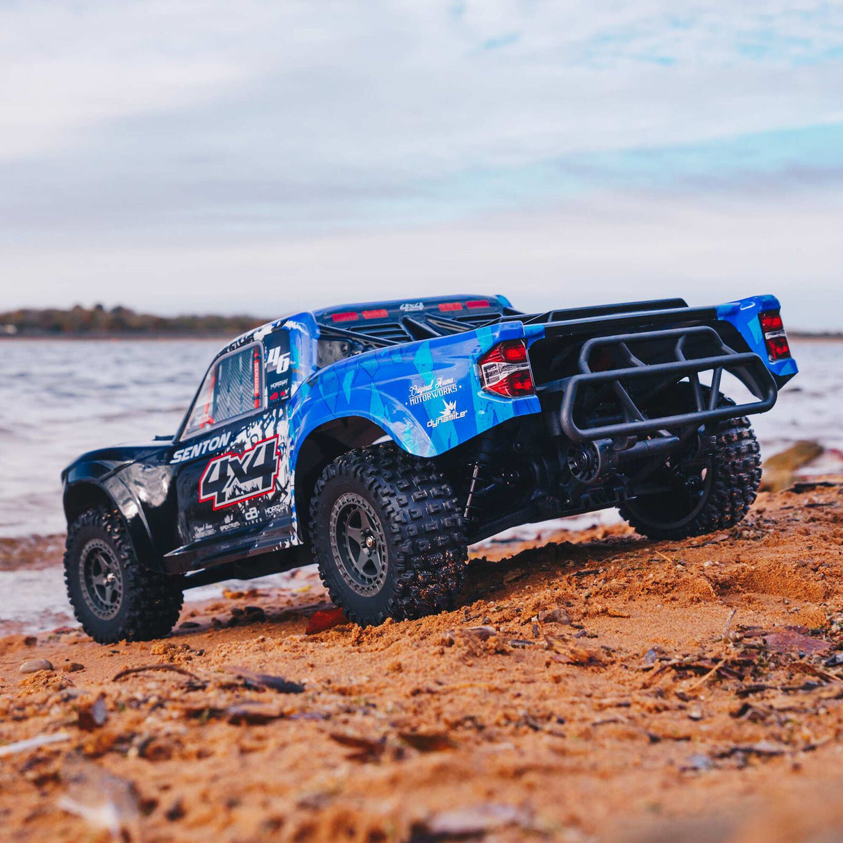 ARRMA - 1/10 SENTON 4X4 V3 3S BLX BRUSHLESS SHORT COURSE TRUCK RTR - BLUE