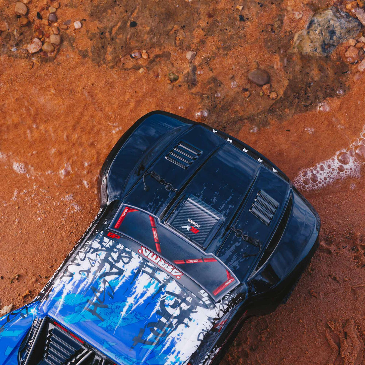 ARRMA - 1/10 SENTON 4X4 V3 3S BLX BRUSHLESS SHORT COURSE TRUCK RTR - BLUE