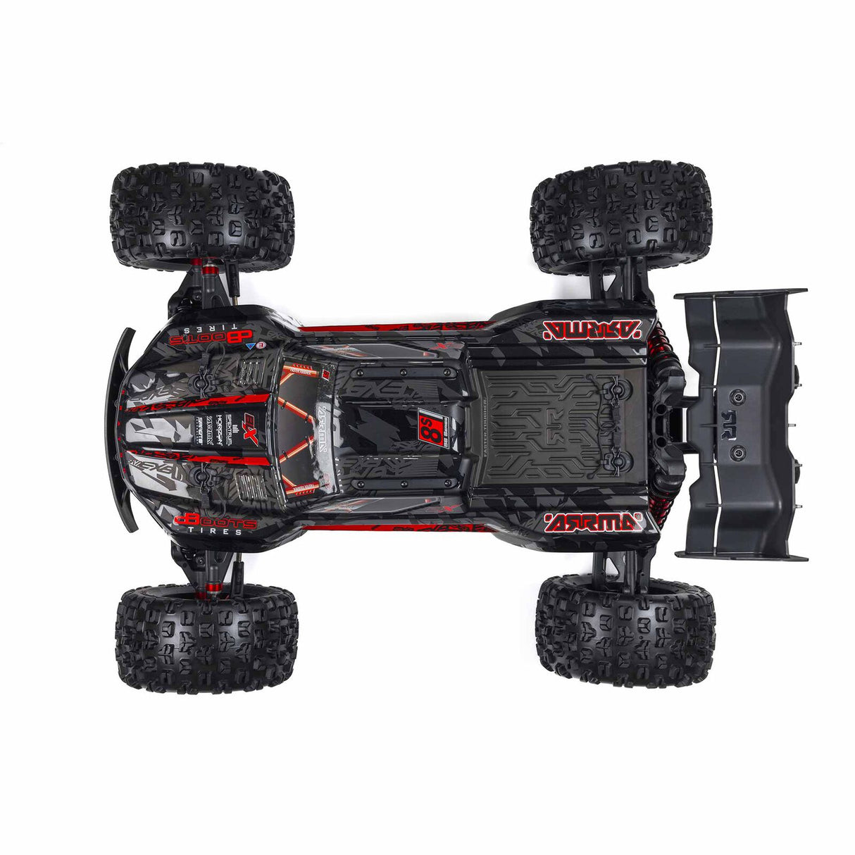 ARRMA - 1/5 KRATON 4X4 8S BLX EXB BRUSHLESS MONSTER TRUCK RTR - BLACK