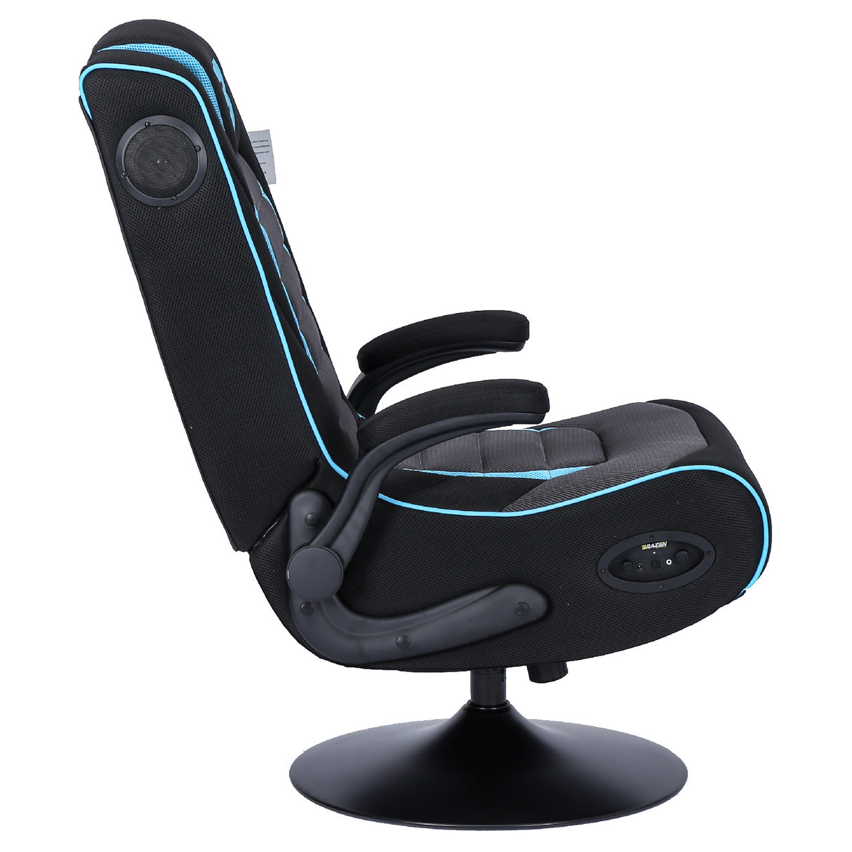 BraZen Serpent Gaming Chair - BLUE