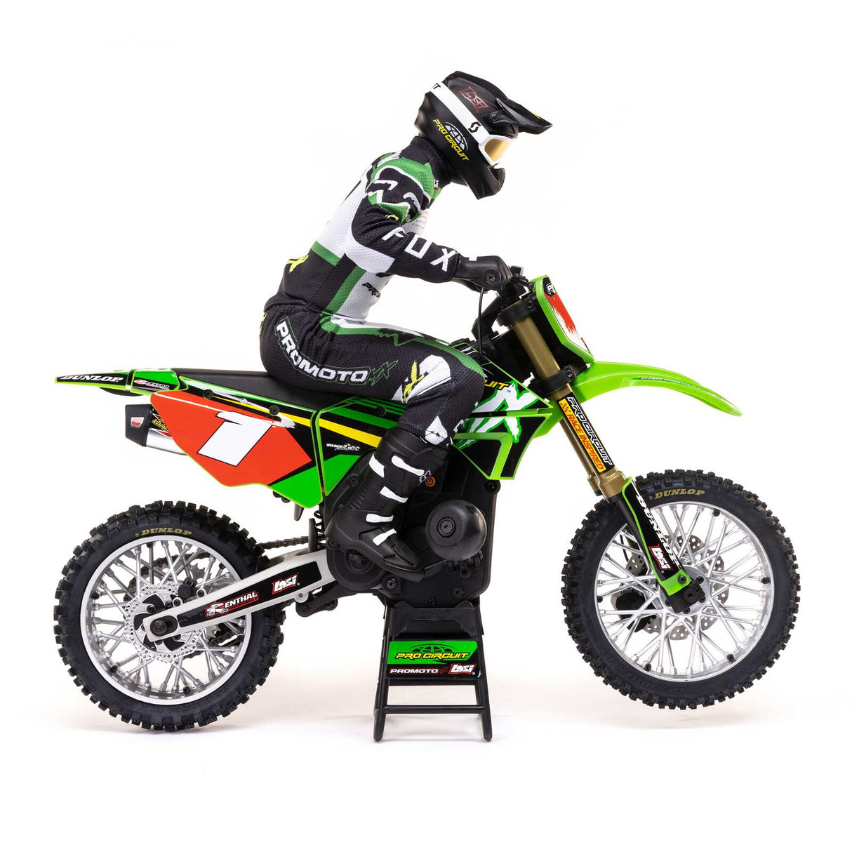LOSI - 1/4 Promoto-MX Motorcycle RTR with Battery and Charger, Pro Circuit