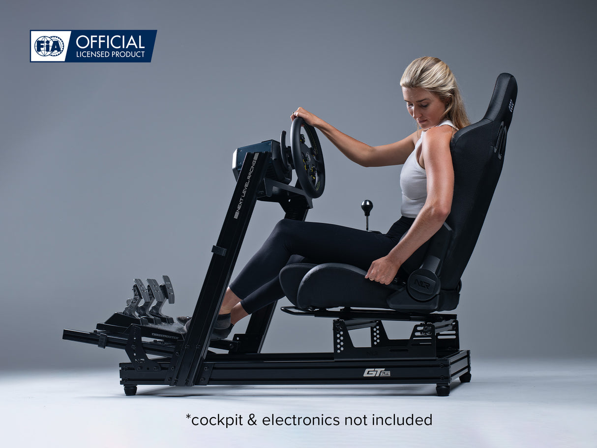 Next Level Racing® ERS5 Elite Reclining Seat- PU Leather & Suede Edition