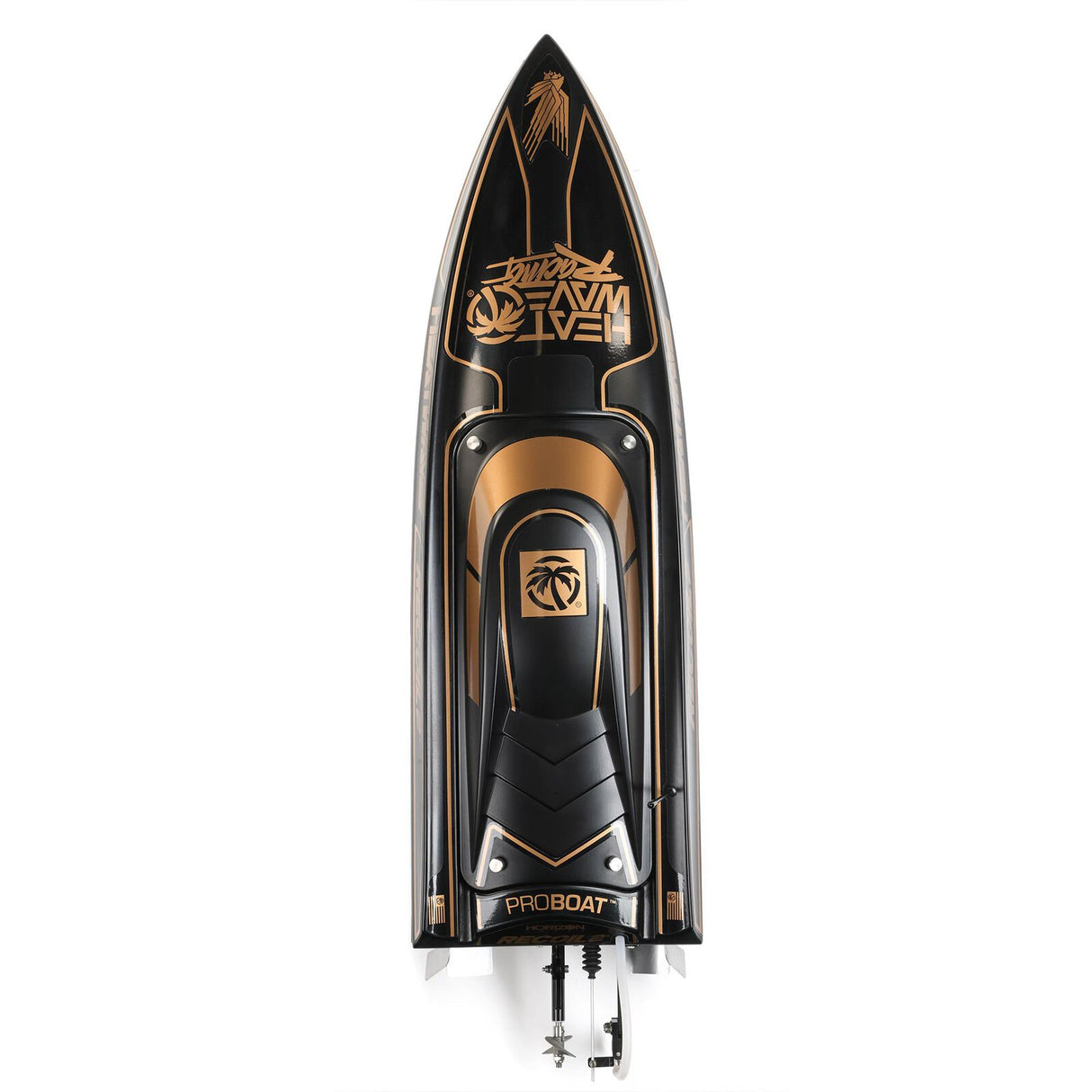 PROBOAT - Recoil 2 V2 18" Self-Righting Brushless Deep-V RTR - Heat Wave Visual