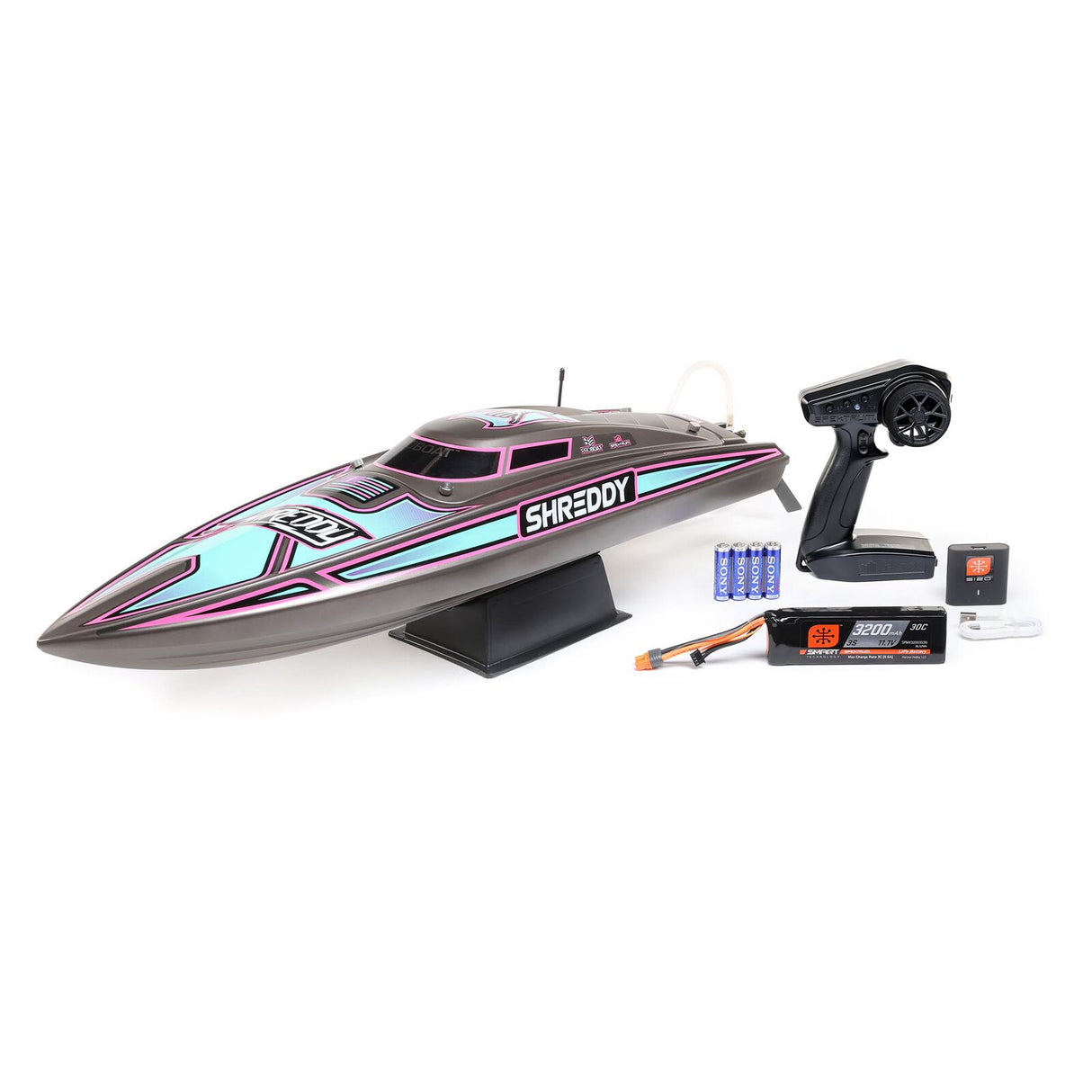 PROBOAT - Recoil 2 V2 18" Self-Righting Brushless Deep-V RTR - Shreddy