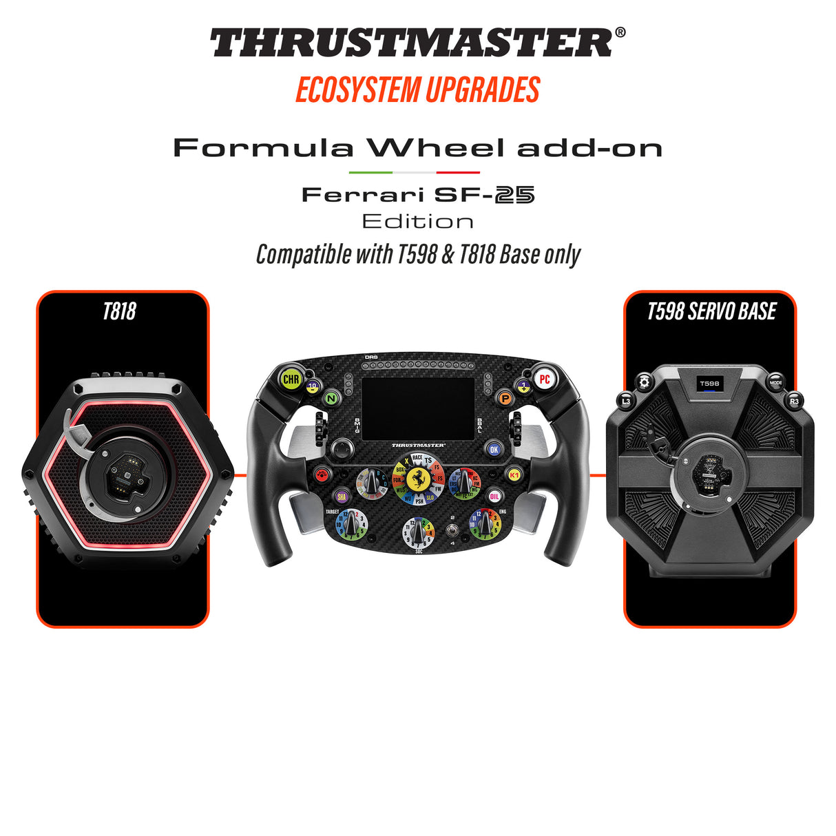 Thrustmaster Formula Wheel Add-On Ferrari SF-25 Edition