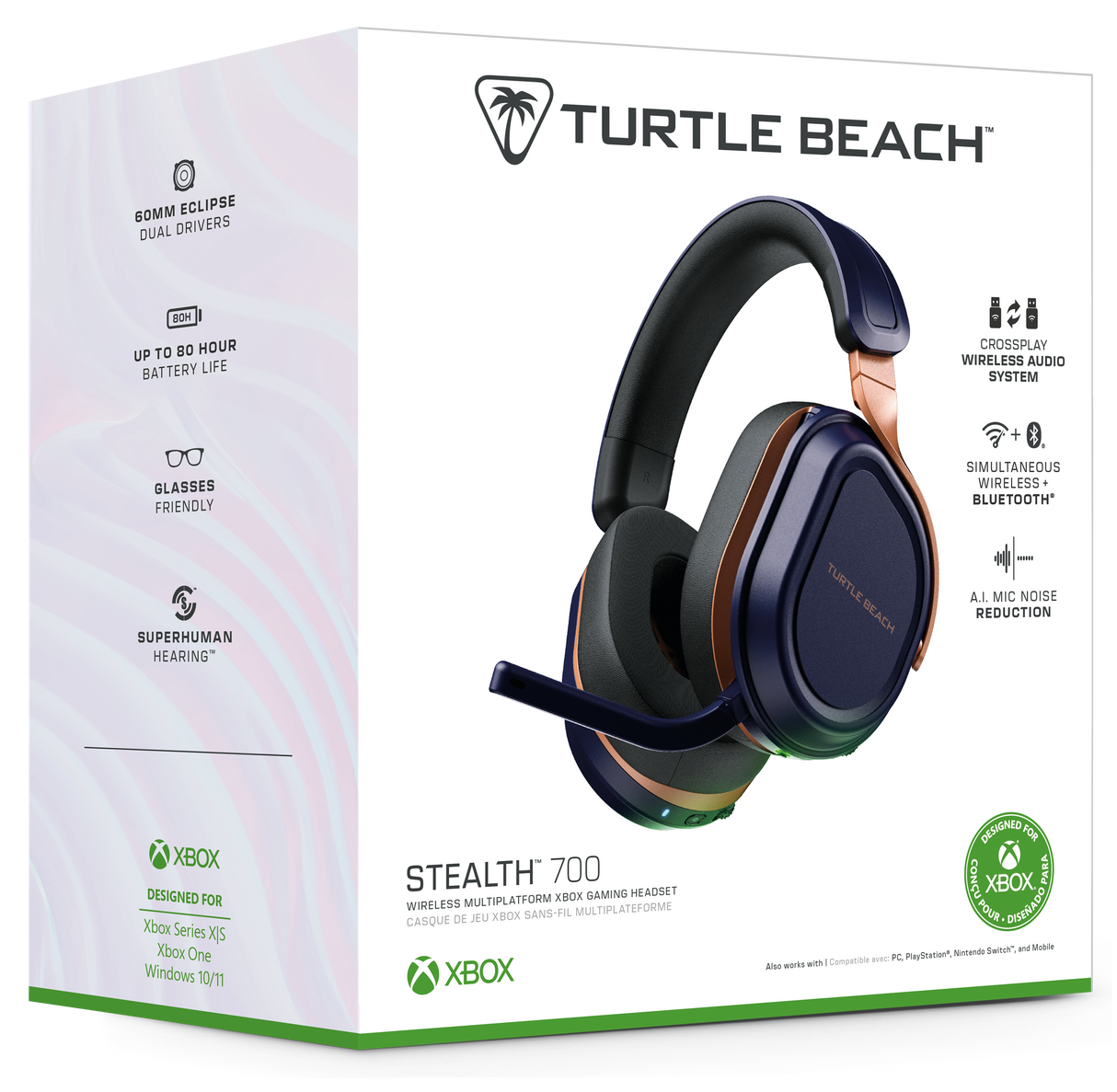 Turtle Beach® Stealth™ 700 Xbox – Cobalt Blue
