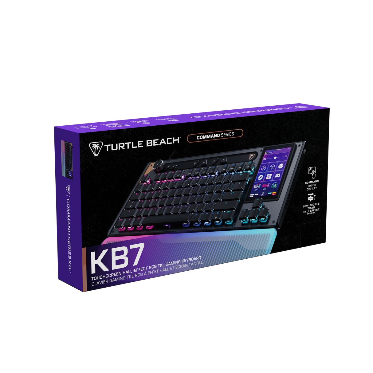 Turtle Beach® Command Series KB7 TKL Wired Gaming Keyboard – Black - image 5