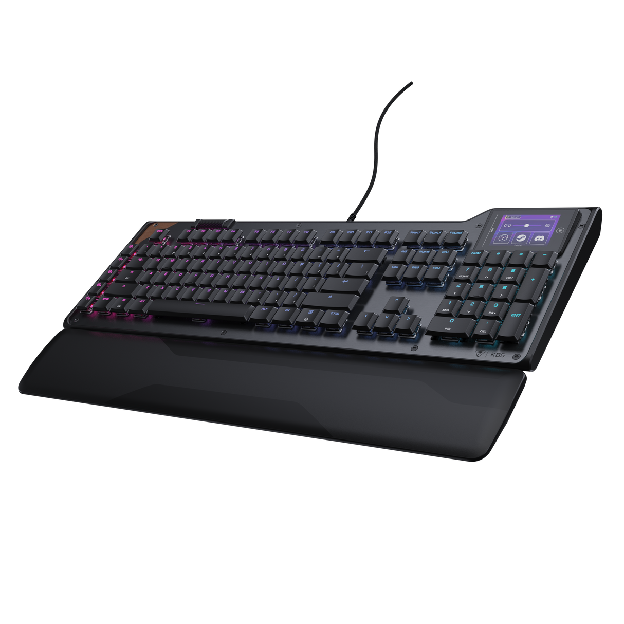 Turtle Beach® Command Series KB5 Full-Size Wired Gaming Keyboard – Black - image 1