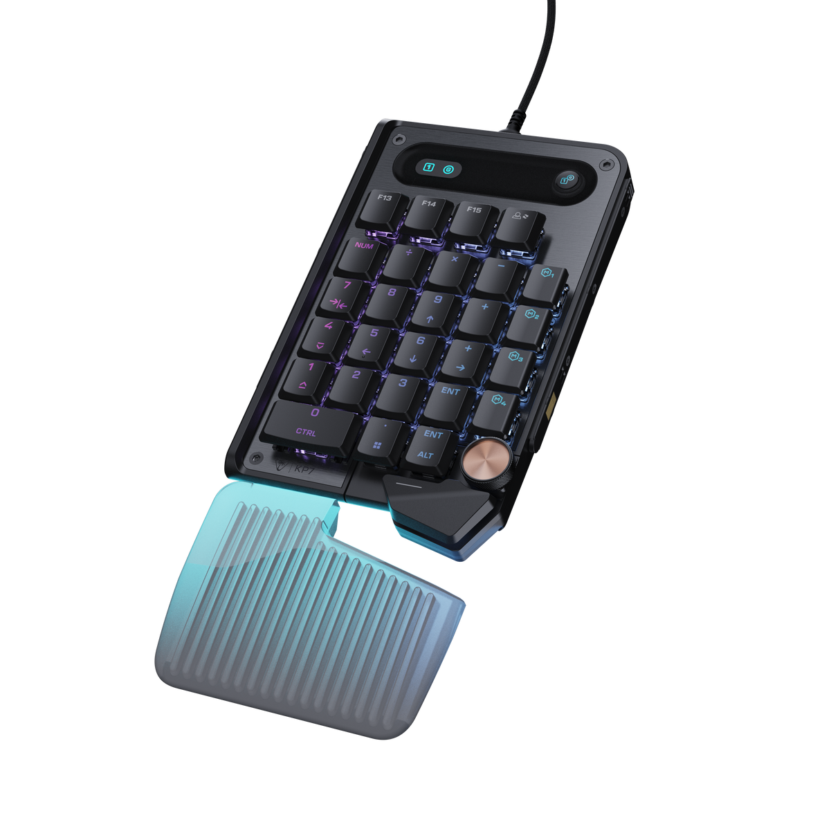 Turtle Beach® Command Series KP7 Wired Modular Gaming Keypad – Black - image 1
