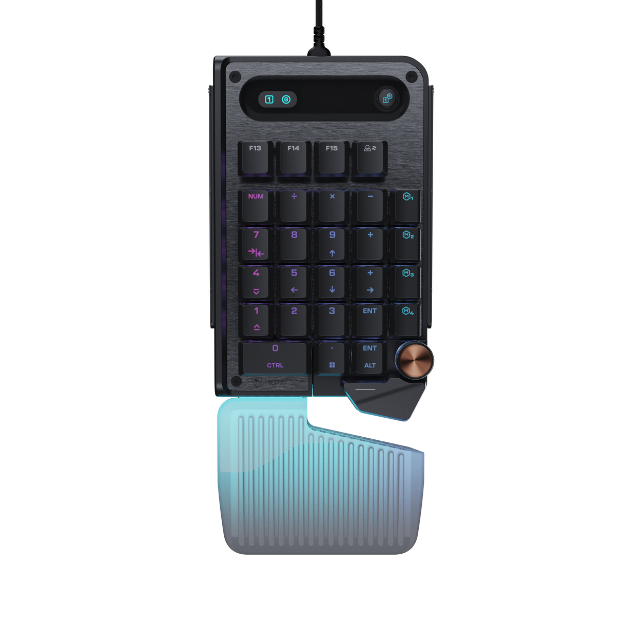 Turtle Beach® Command Series KP7 Wired Modular Gaming Keypad – Black - image 2