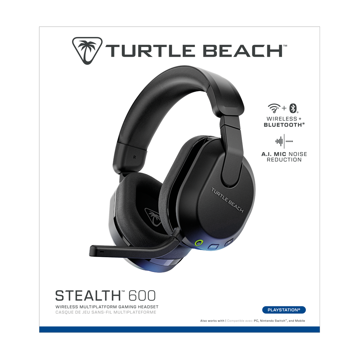 Turtle Beach® Stealth™ 600 Playstation – Black