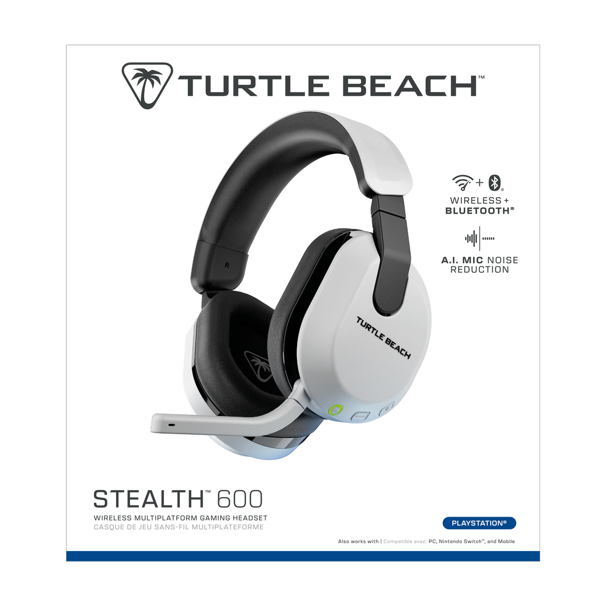 Turtle Beach® Stealth™ 600 Playstation – White