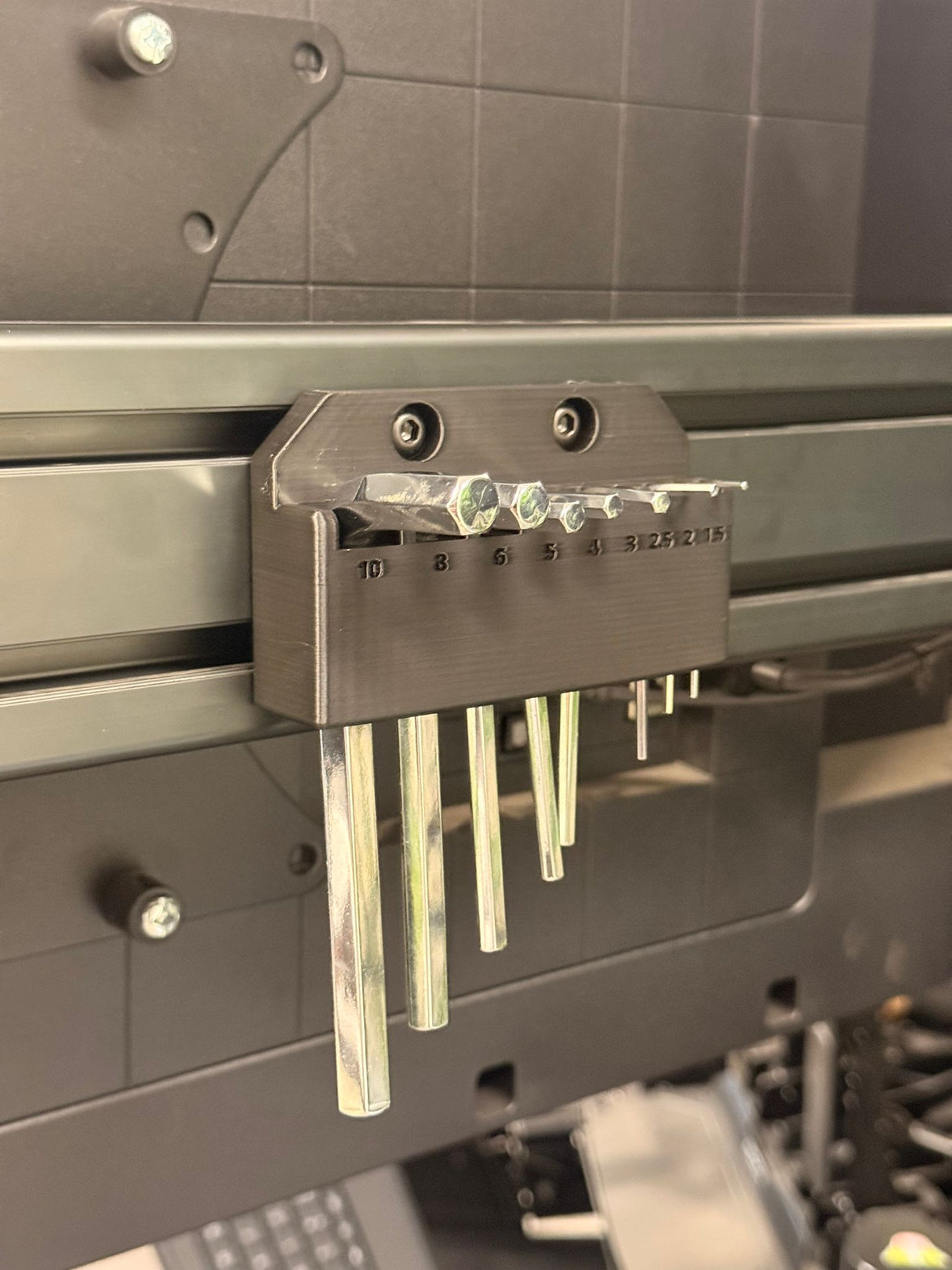 3D Printed Allen key holder