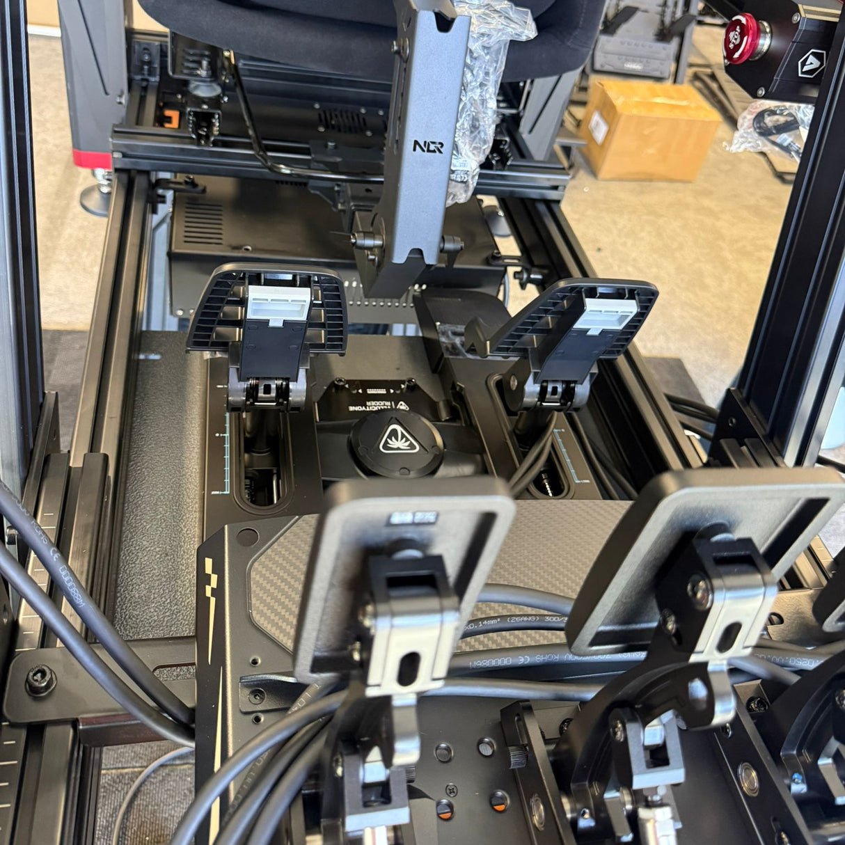 SPEEDNATION NLR RUDDER PEDAL FLOOR PLATE - SUITS NLR ELITE SERIES