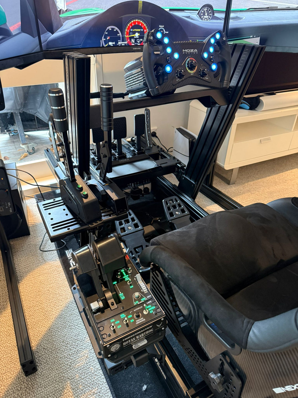 SPEEDNATION NLR RUDDER PEDAL FLOOR PLATE - SUITS NLR ELITE SERIES