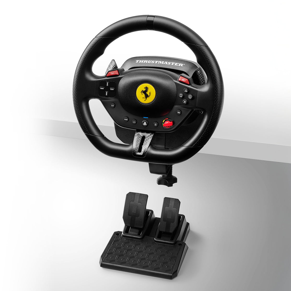 Thrustmaster T98 Ferrari 296 GTB, Racing Wheel for PS5, PS4, PC