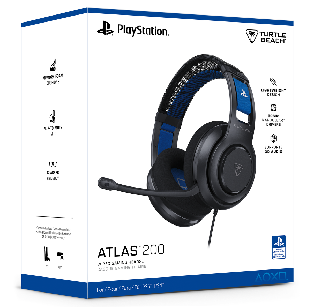 TURTLE BEACH ATLAS 200 BLACK PS