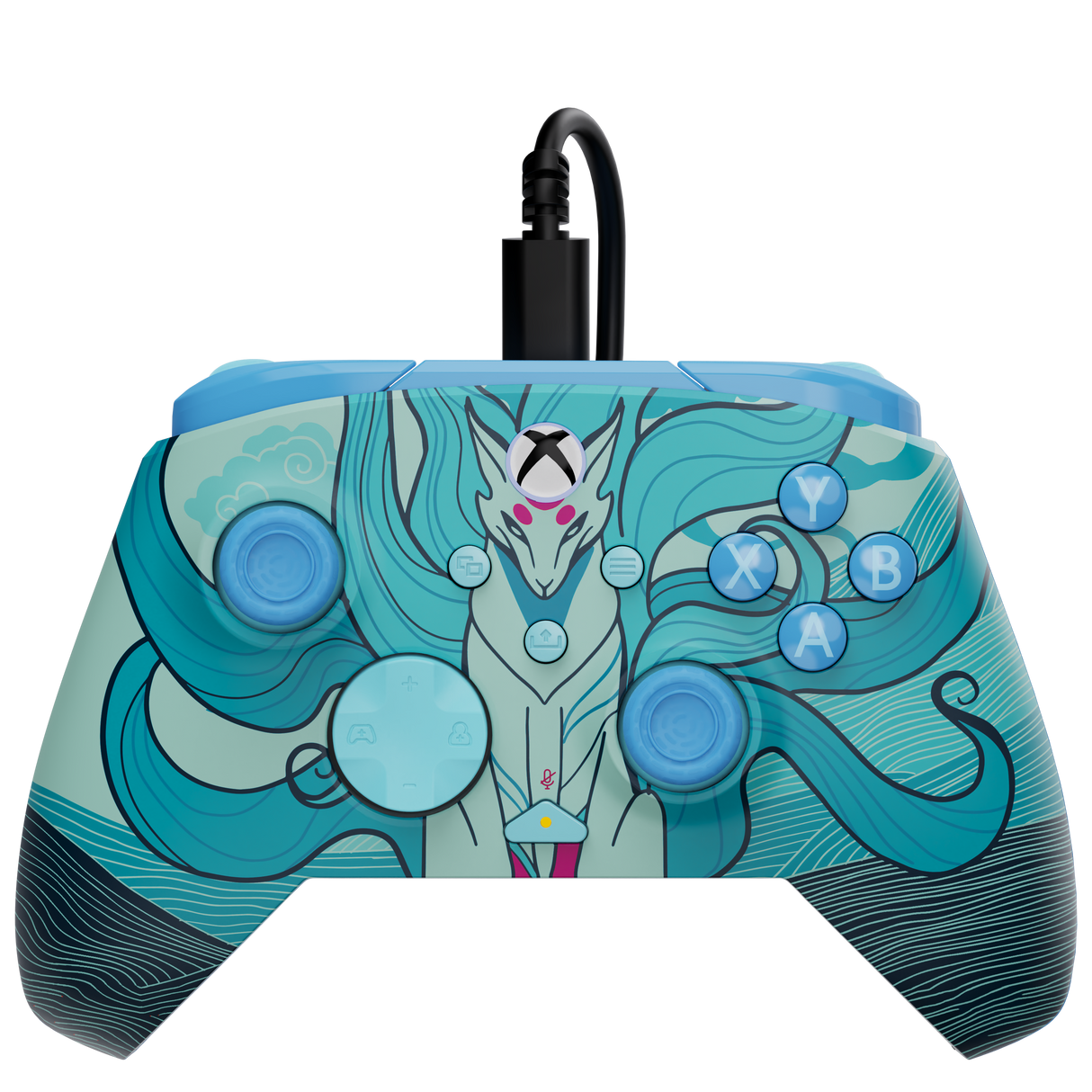 Turtle Beach® Rematch™ Advanced Wired Gaming Controller – Blue Kitsune image 2