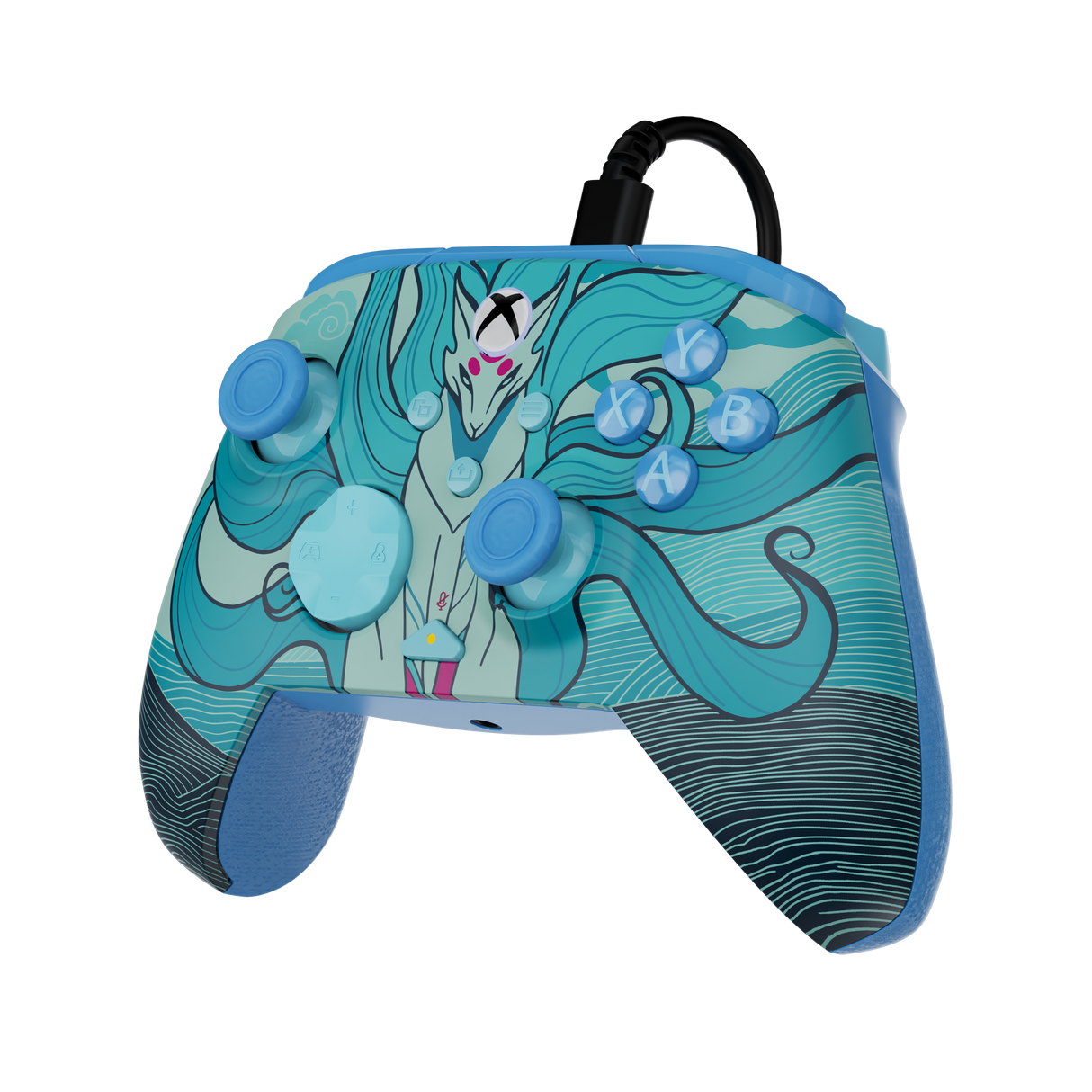 Turtle Beach® Rematch™ Advanced Wired Gaming Controller – Blue Kitsune image 4