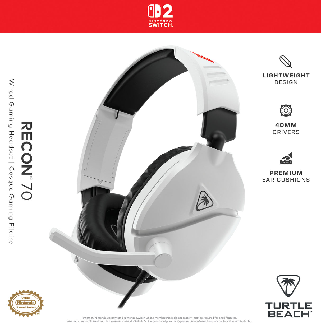 Turtle Beach® Recon 70 - White image 3