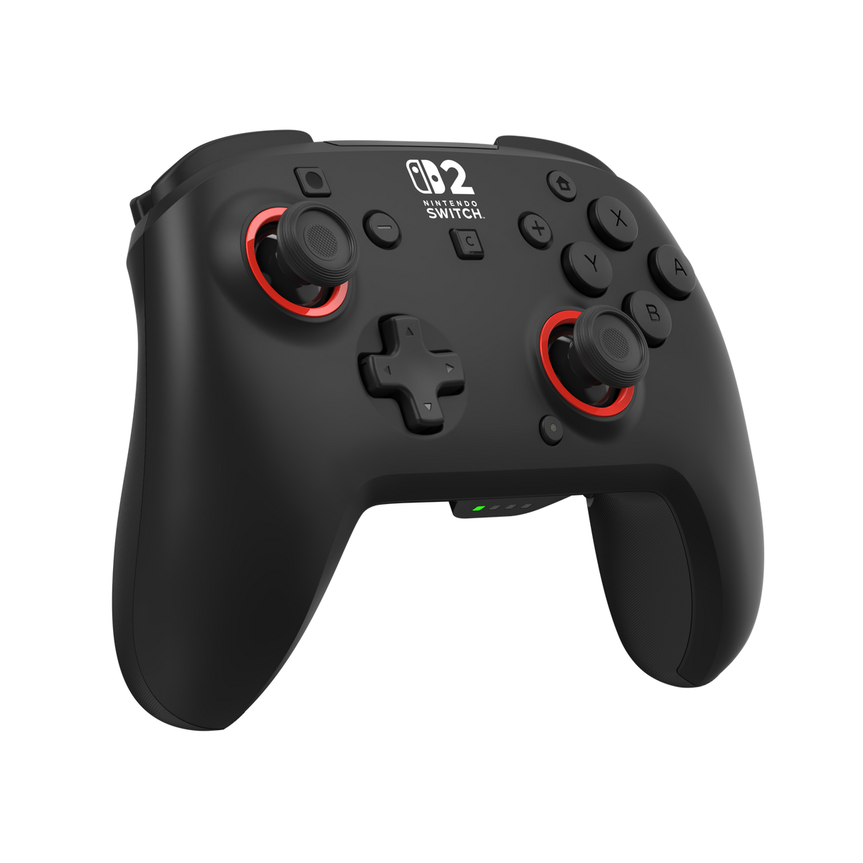 Rear view of Turtle Beach Rematch Wireless Controller Black