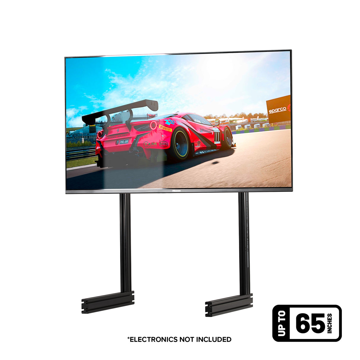Next Level Racing - Elite Free Standing Single Monitor Stand - Black Edition