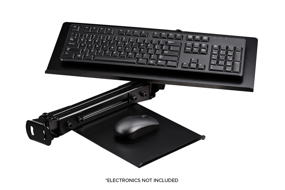 Next Level Racing® Keyboard and Mouse Tray- Black