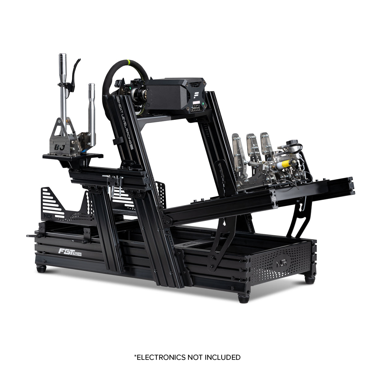 Next Level Racing - F-GT 160 Cockpit- Wheel Plate Edition - Black