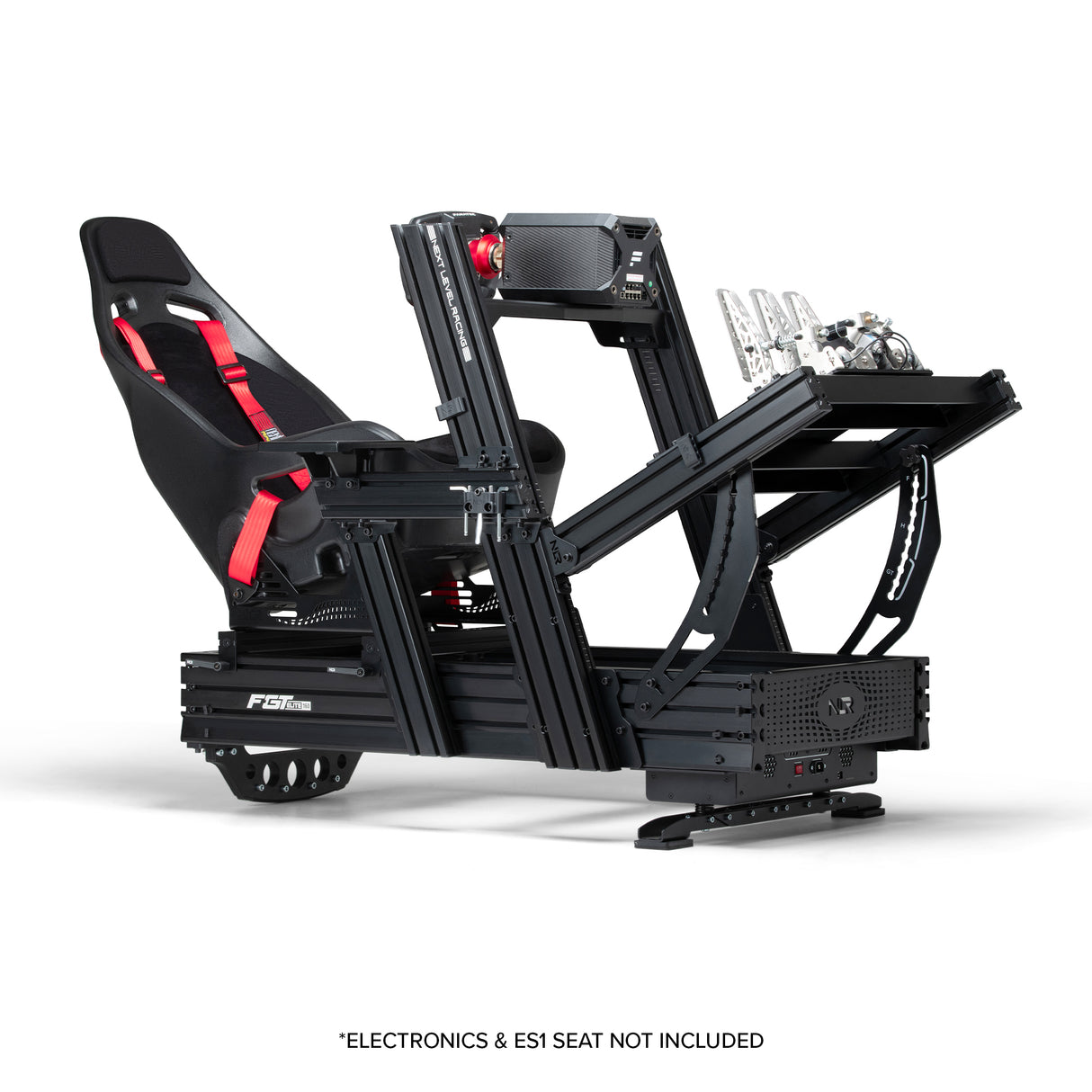 Next Level Racing - F-GT 160 Cockpit- Wheel Plate Edition - Black