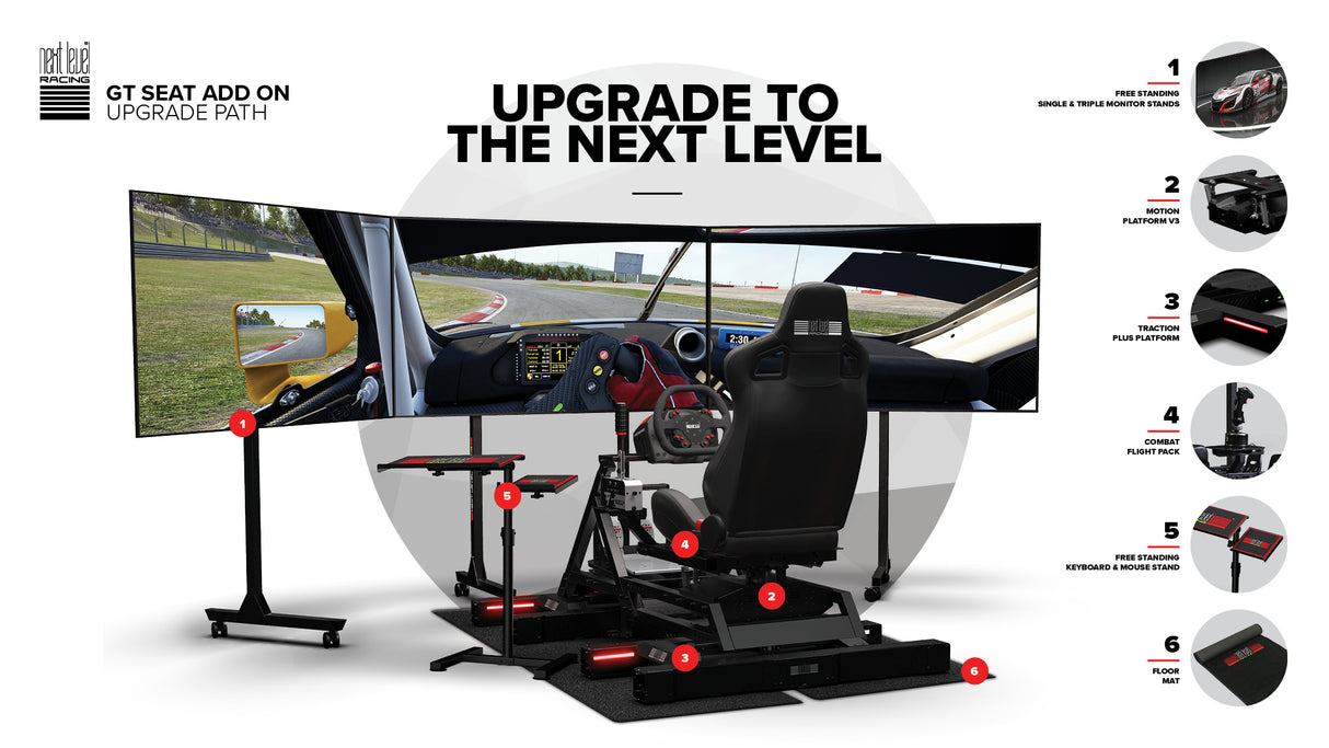 Next Level Racing® GTSeat Add-on for Wheel Stand DD/2.0
