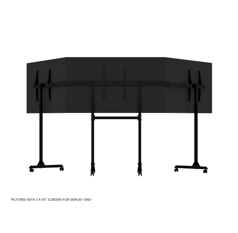Next Level Racing® Free Standing Triple Monitor stand