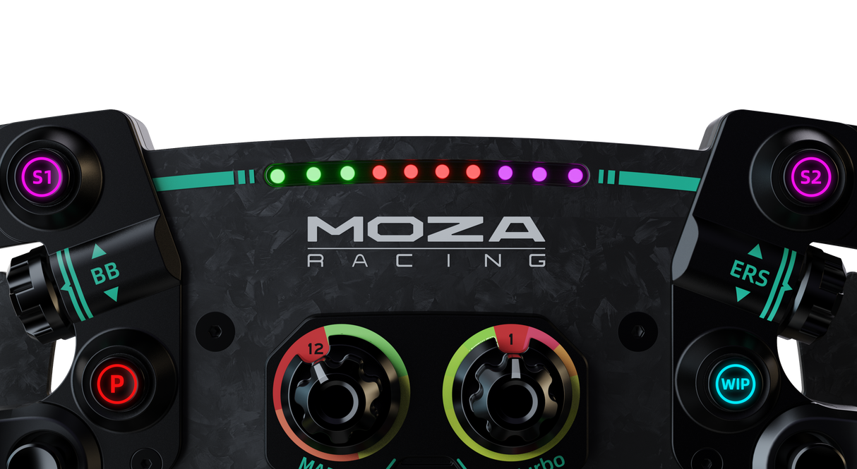 Moza Racing GS V2P Steering Wheel Faux Leather