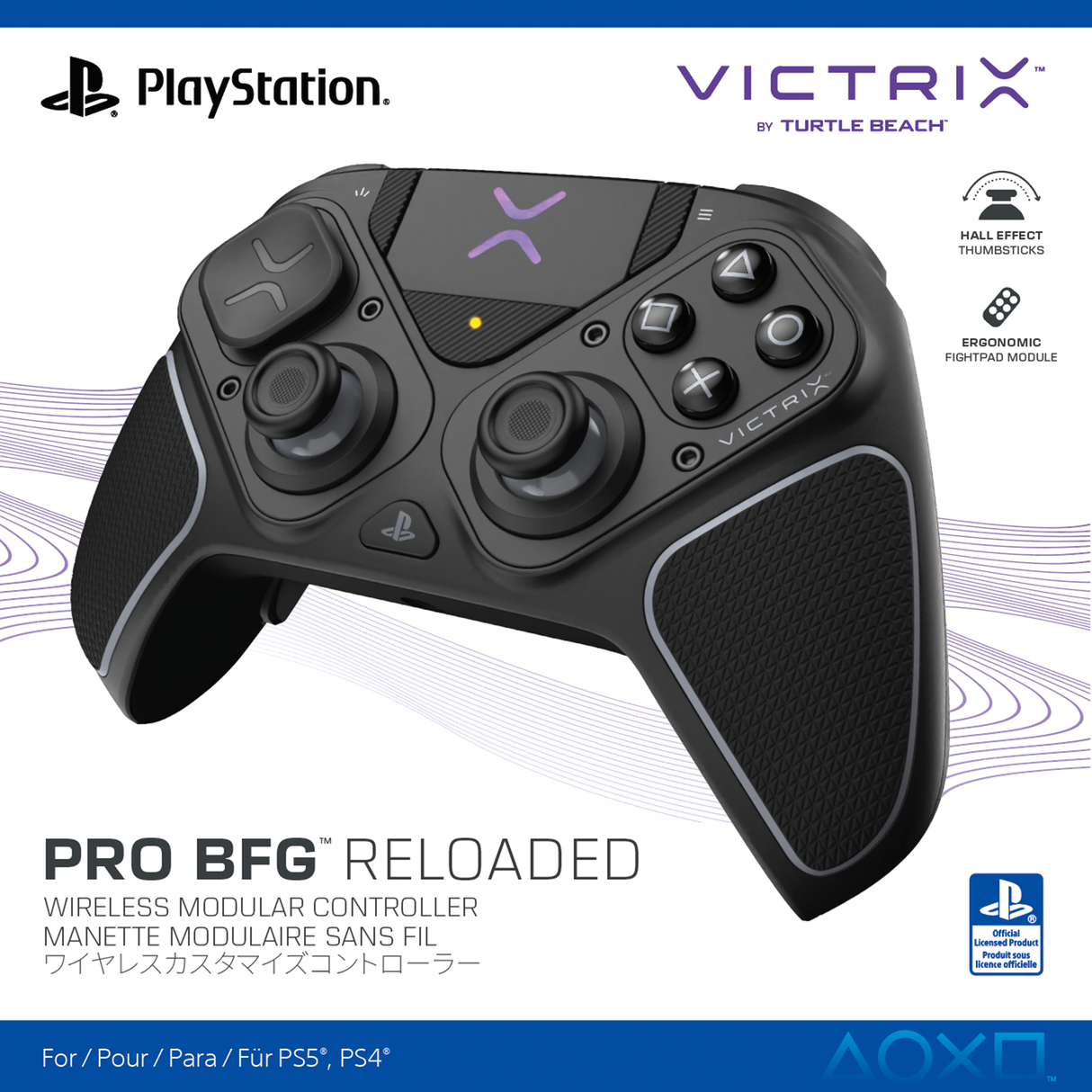 TURTLE BEACH VICTRIX PRO BFG WIRELESS CONTROLLER - RELOADED PS