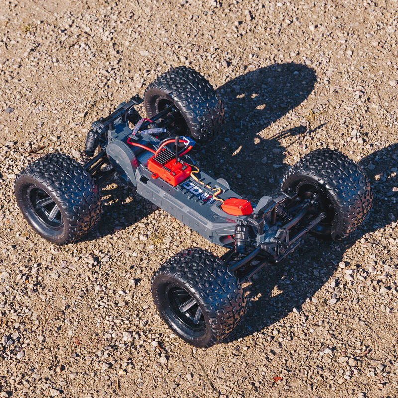 ARRMA good RC Monster Truck: 1/10 Granite Voltage MEGA 2WD SRS RTR with (Blue/Black)