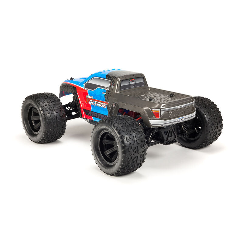 ARRMA RC Monster Truck: 1/10 Granite Voltage MEGA 2WD SRS RTR with (Blue/Black) shops