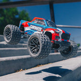 ARRMA - 1/18 GRANITE GROM MEGA 380 BRUSHED 4X4 MONSTER TRUCK RTR WITH BATTERY & CHARGER - BLUE