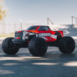 ARRMA - 1/18 GRANITE GROM MEGA 380 BRUSHED 4X4 MONSTER TRUCK RTR WITH BATTERY & CHARGER - RED