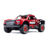 ARRMA - MOJAVE GROM MEGA 380 Brushed 4X4 Small Scale Desert Truck RTR with Battery & Charger - Red/Black