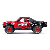 ARRMA - MOJAVE GROM MEGA 380 Brushed 4X4 Small Scale Desert Truck RTR with Battery & Charger - Red/Black