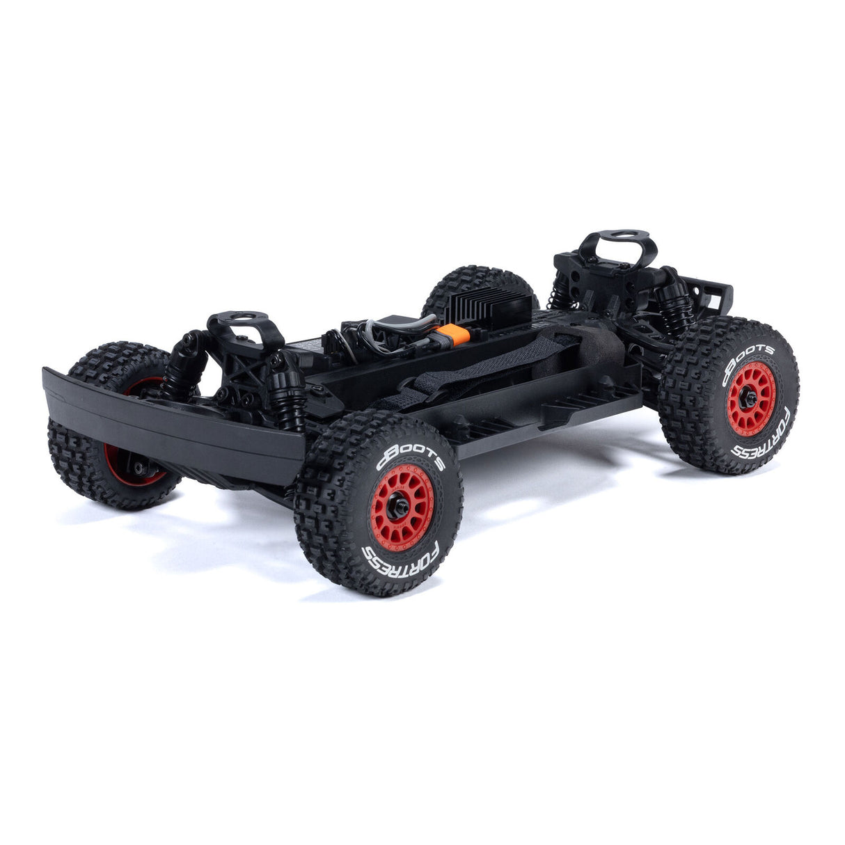 ARRMA - MOJAVE GROM MEGA 380 Brushed 4X4 Small Scale Desert Truck RTR with Battery & Charger - Red/Black