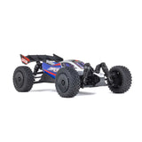 ARRMA - TYPHON GROM MEGA 380 BRUSHED 4X4 SMALL SCALE BUGGY RTR WITH BATTERY & CHARGER - BLUE/SILVER