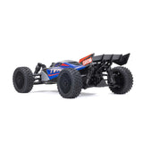 ARRMA - TYPHON GROM MEGA 380 BRUSHED 4X4 SMALL SCALE BUGGY RTR WITH BATTERY & CHARGER - BLUE/SILVER